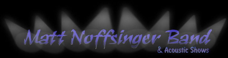 New Jersey Cover Band Matt Noffsinger